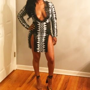 Sexy Patterned Dress